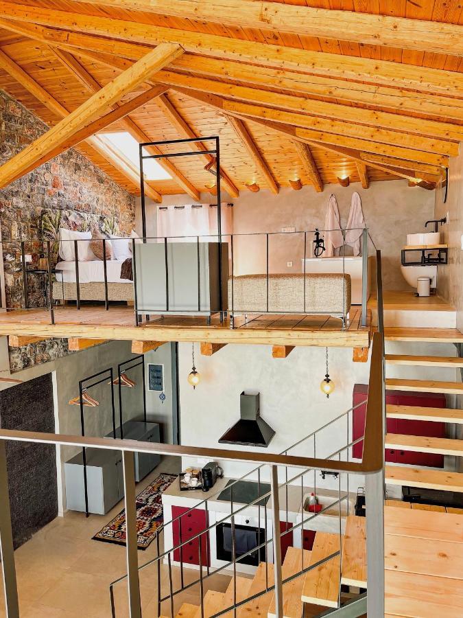 Modern Stone Villas With Swimming Pool 알리베리 외부 사진